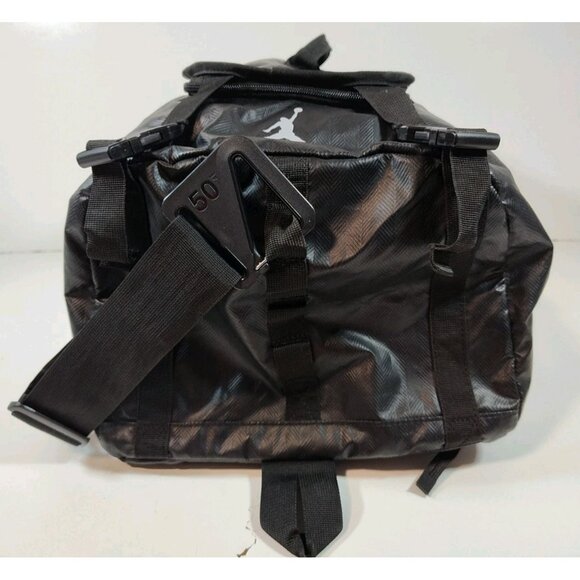 Nike Jordan Jumpman Convertible Duffle Bag Backpack Dry Bag 23x12x15 806369-010 - Picture 5 of 13